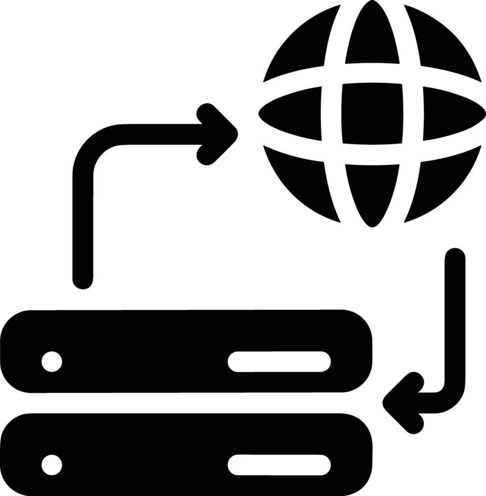 Storage data icon symbol image for database illustration vector