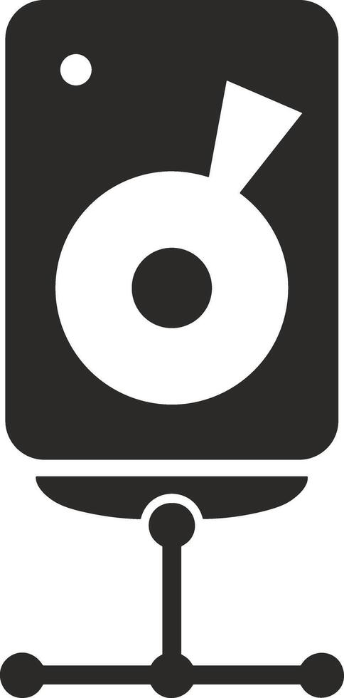 Storage data icon symbol image for database illustration vector