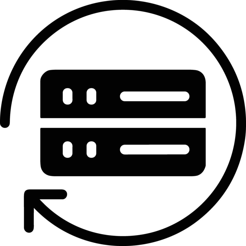 Storage data icon symbol image for database illustration vector