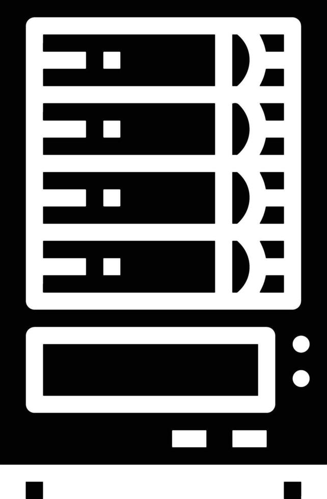 almacenamiento datos icono símbolo imagen para base de datos ilustración vector