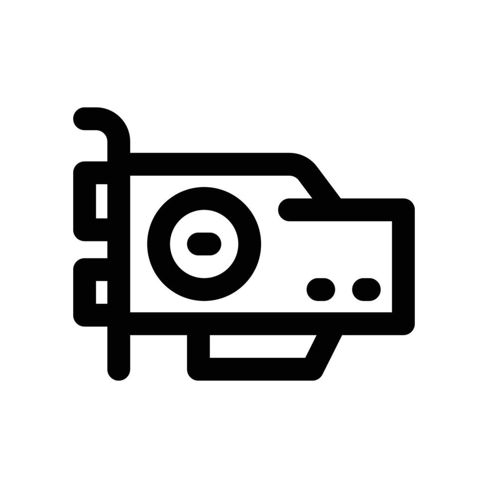 card icon. line icon for your website, mobile, presentation, and logo design. vector