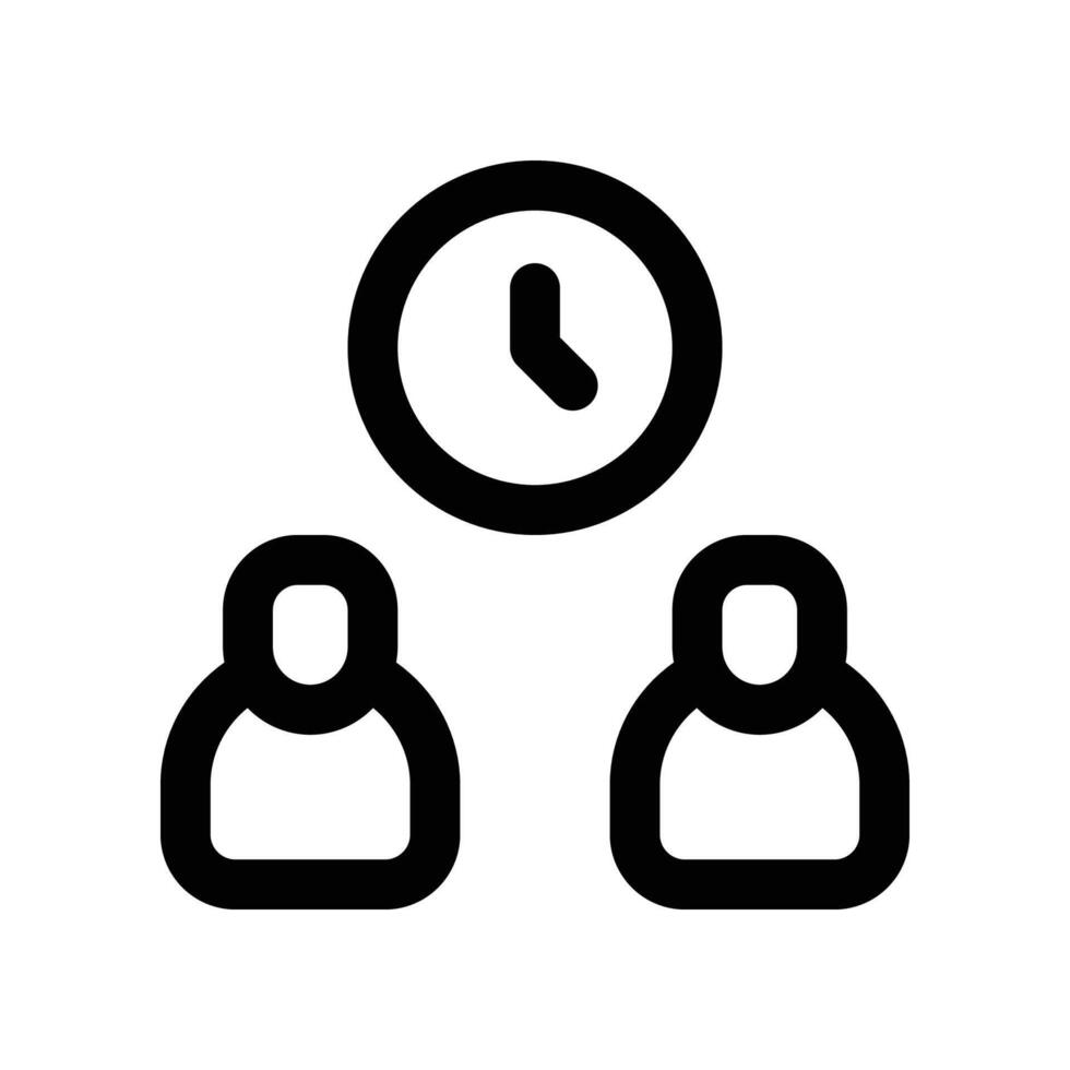 working icon. line icon for your website, mobile, presentation, and logo design. vector
