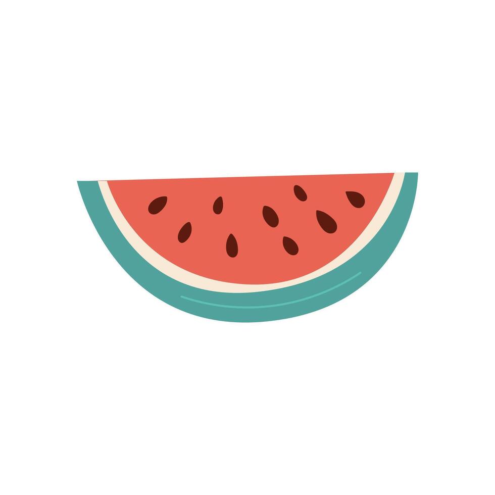 Watermelon. Icon on white background vector