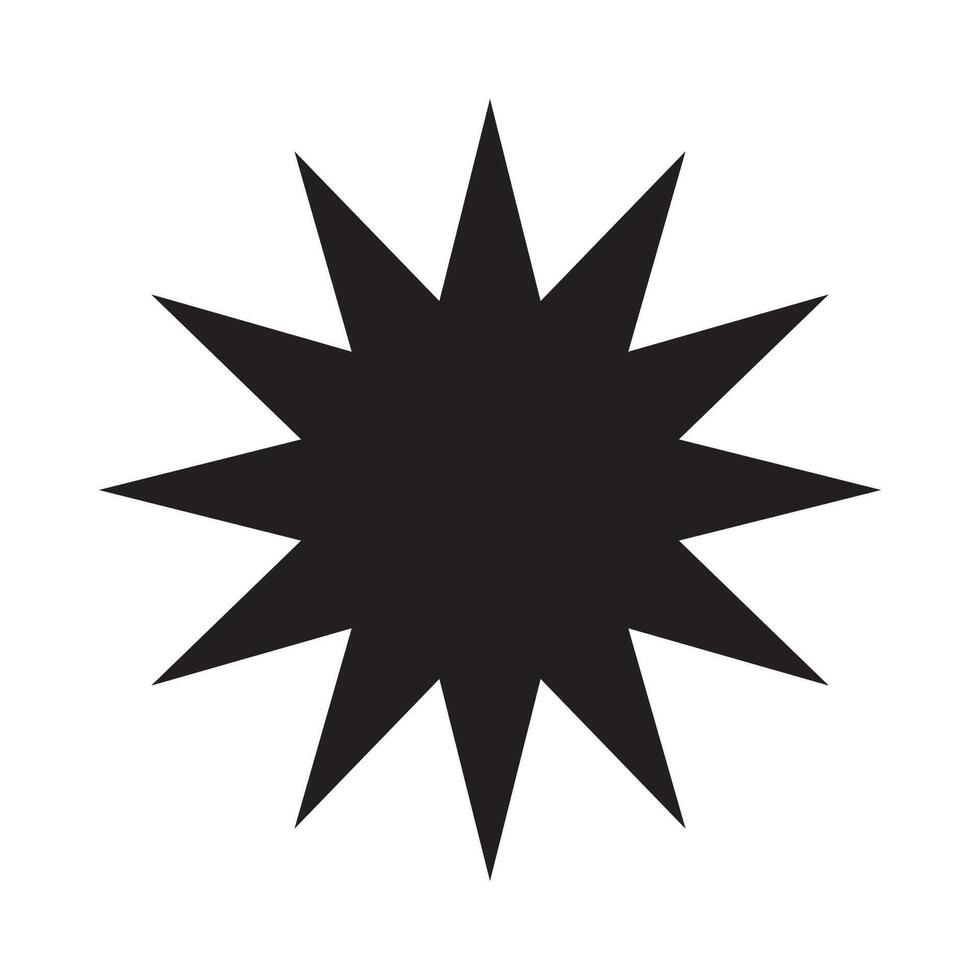 Star sparkle icons collection. Futuristic shape. Flash from fireworks. Christmas stars icon vector