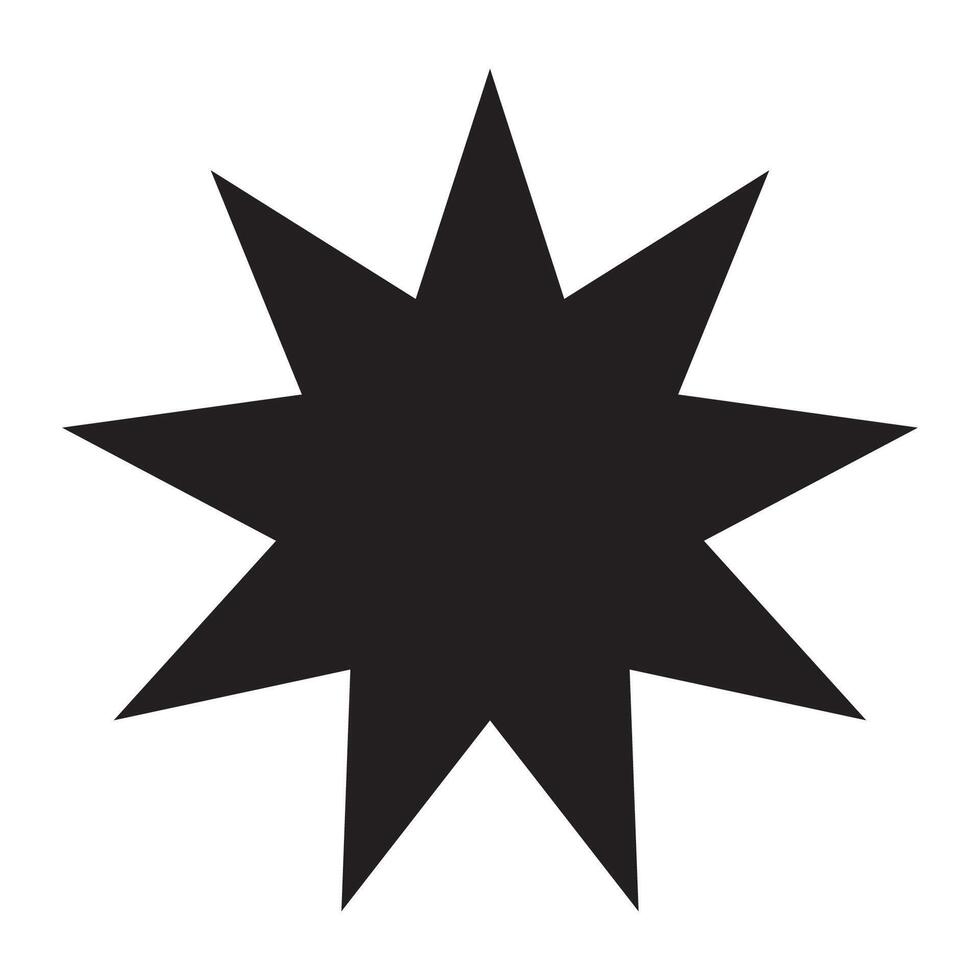 Star sparkle icons collection. Futuristic shape. Flash from fireworks. Christmas stars icon vector