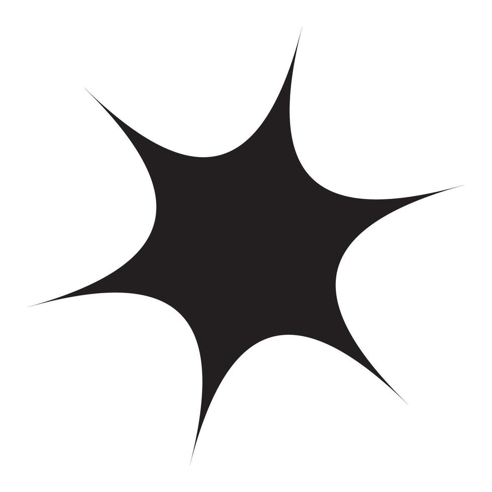 Star sparkle icons collection. Futuristic shape. Flash from fireworks. Christmas stars icon vector