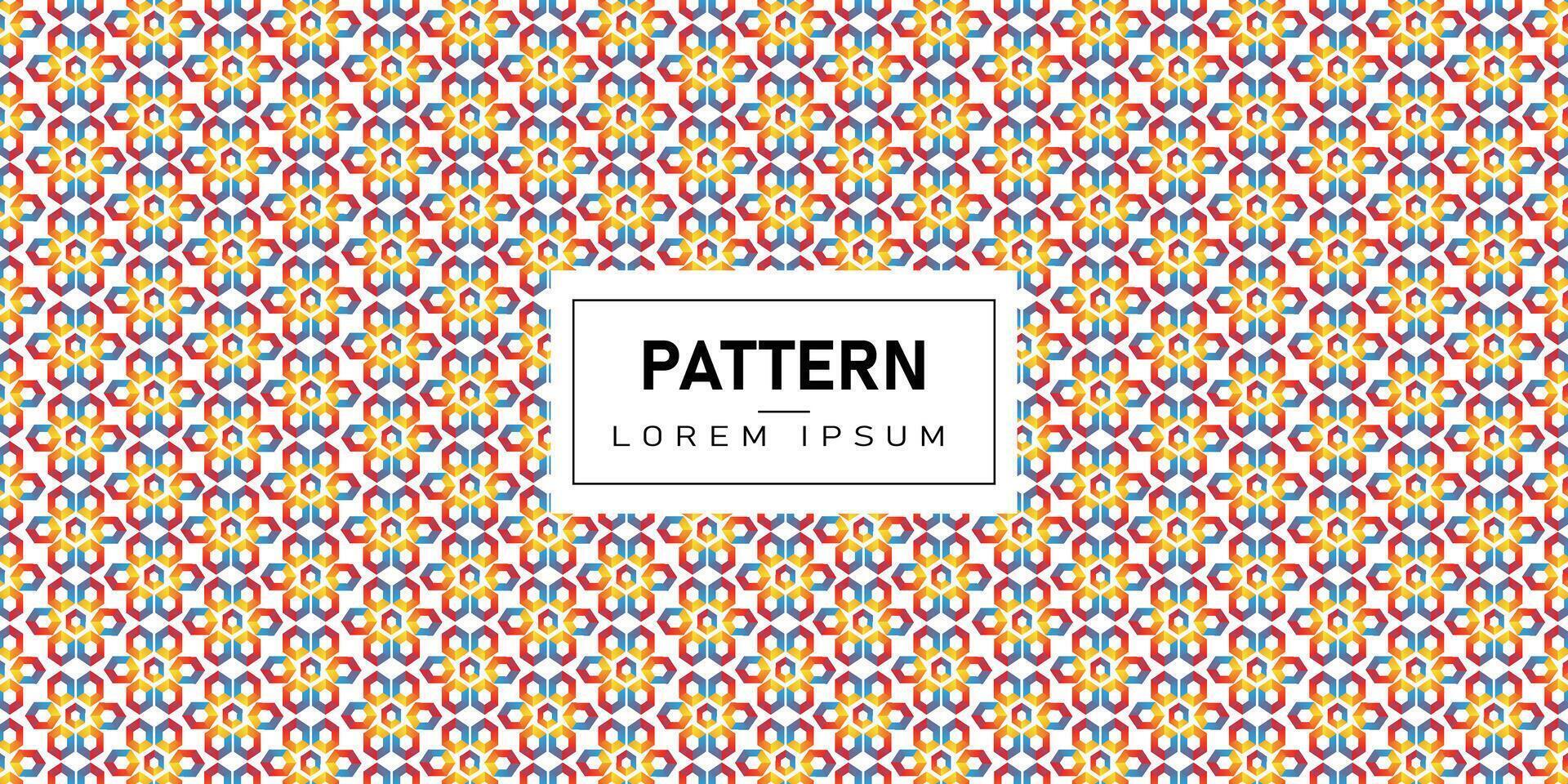 simple geometric pattern. pattern with gradient color line texture on white background vector