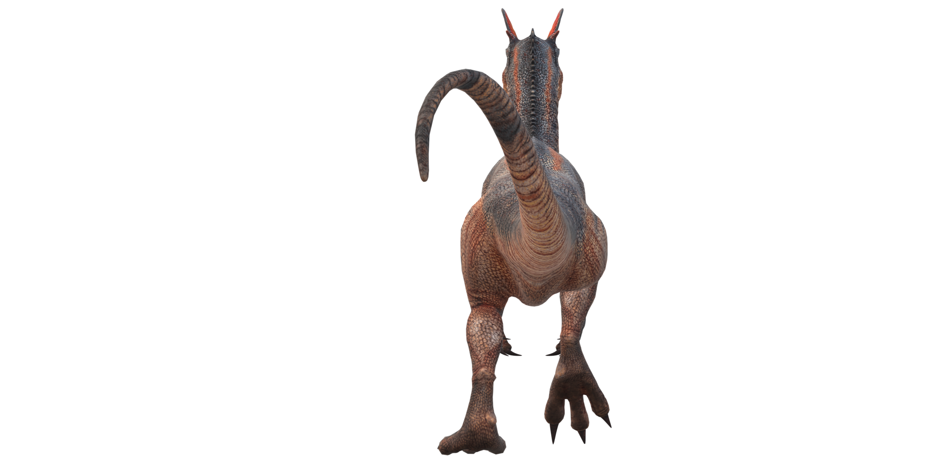 Dilophosaurus on a Transparent Background png