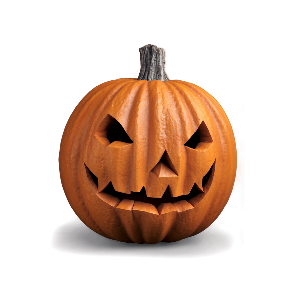 Halloween Pumpkin Isolated on transparent background png