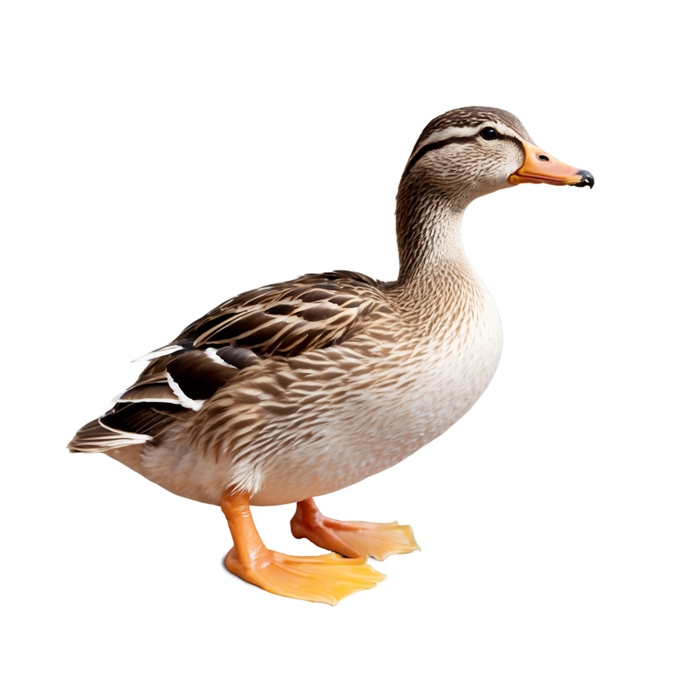 Adorable Duck Isolated on transparent background png