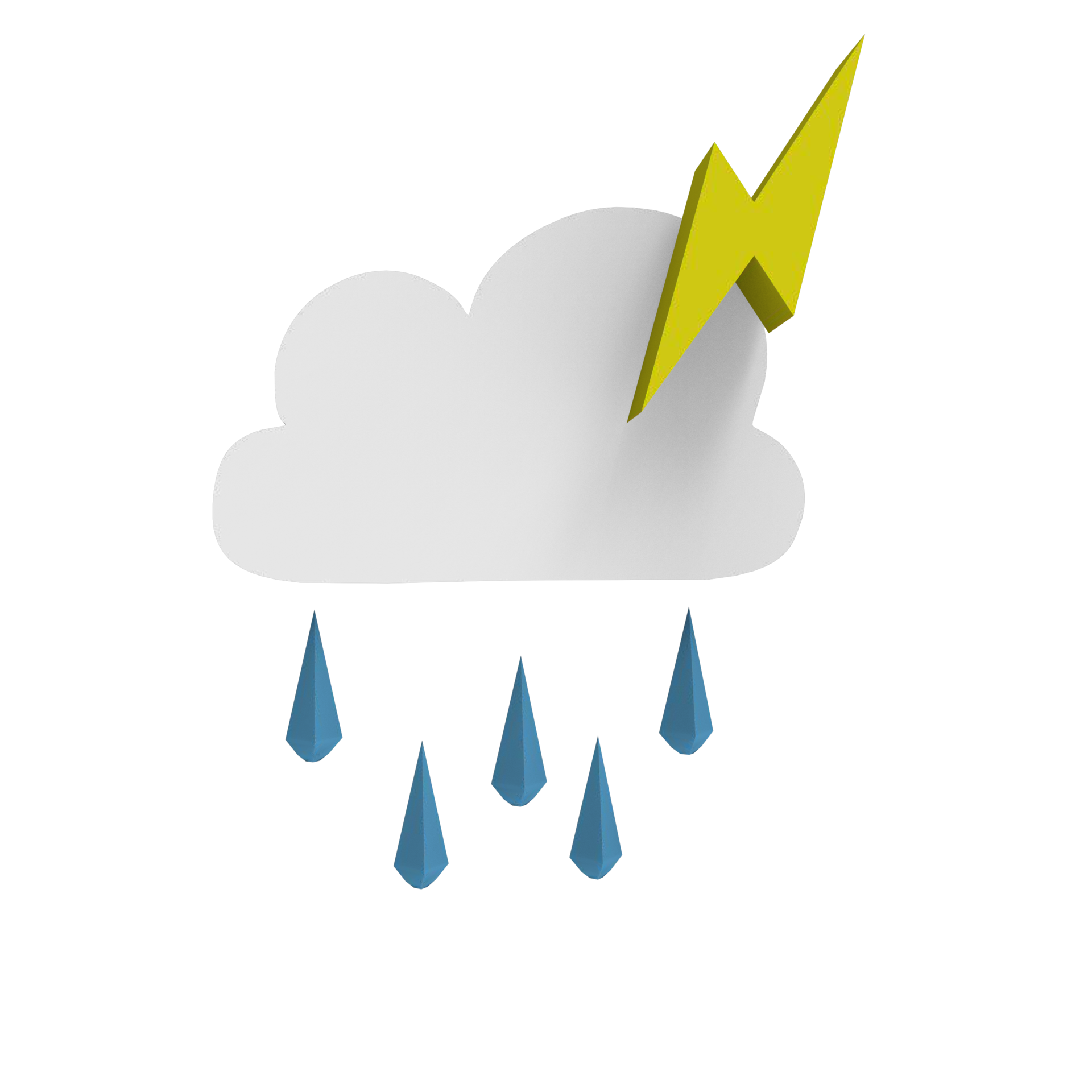 3D weather forecast icons transparent background 44761411 PNG