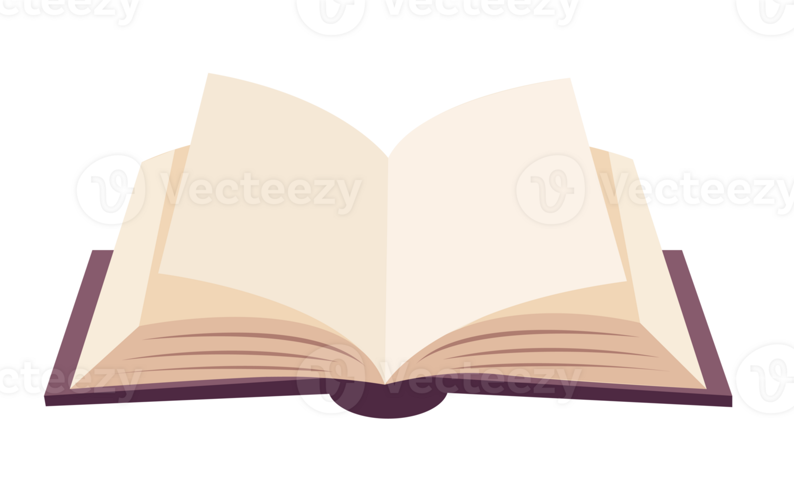 open book isolated png