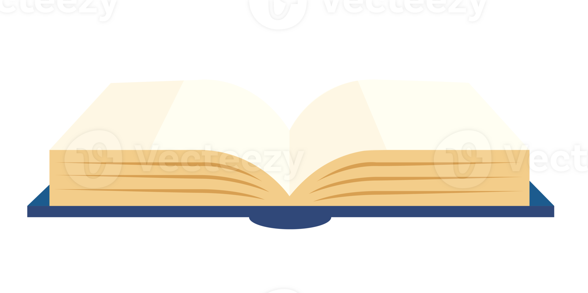 open book isolated png