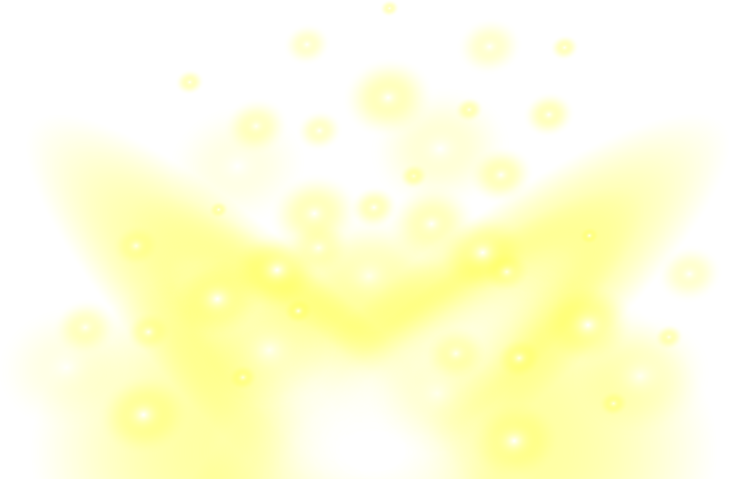 Golden transparent light lens flares png