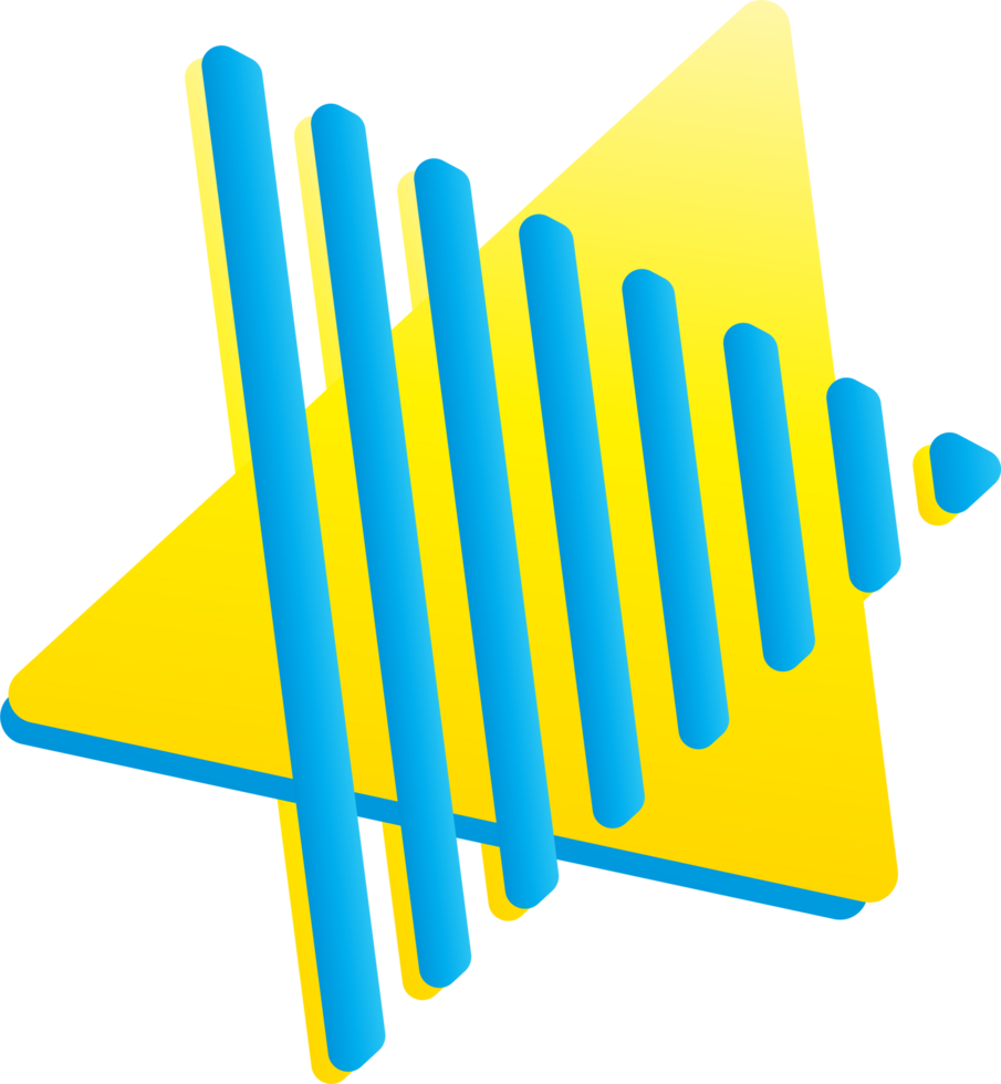 Abstract geometric style element png
