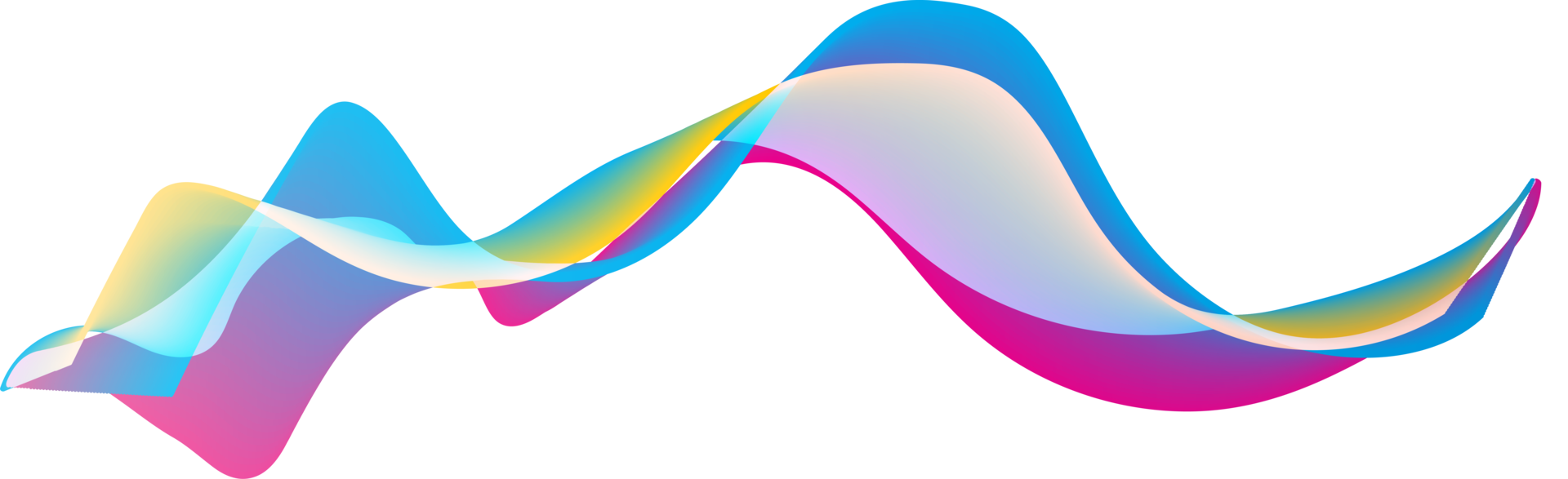 Abstract Moving Line Wave element png