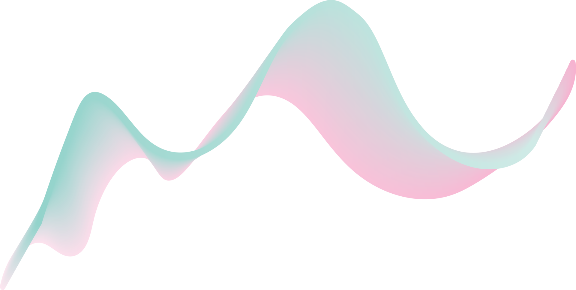 Abstract Liquid Line Wave element png
