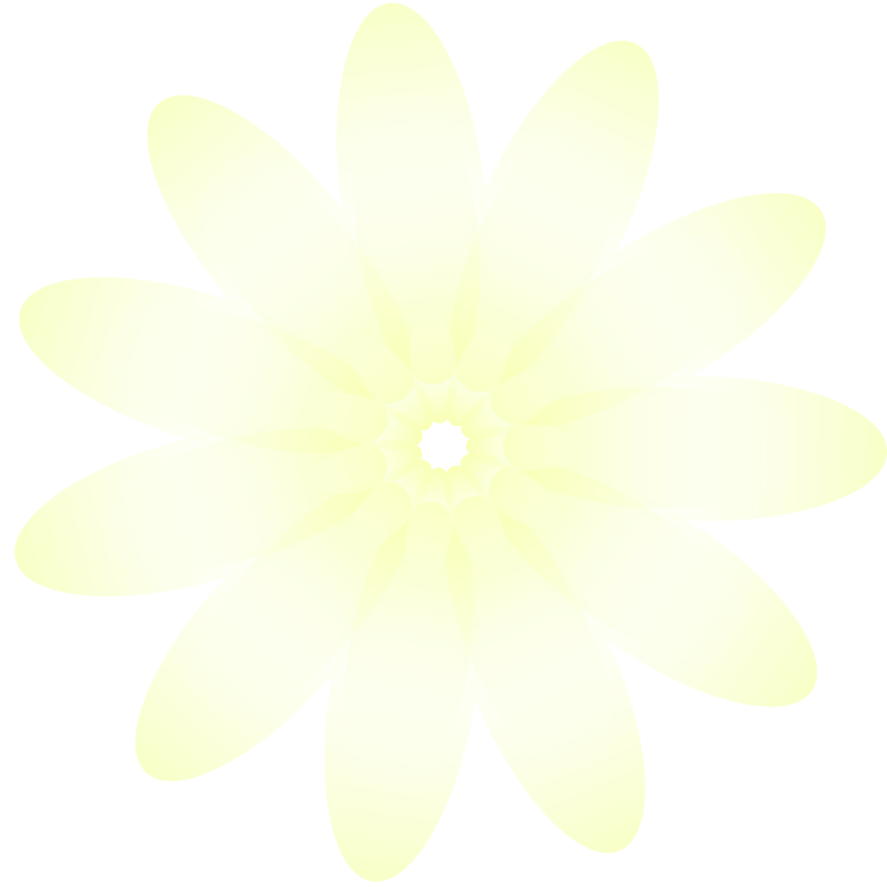 Yellow Flower Illustration png
