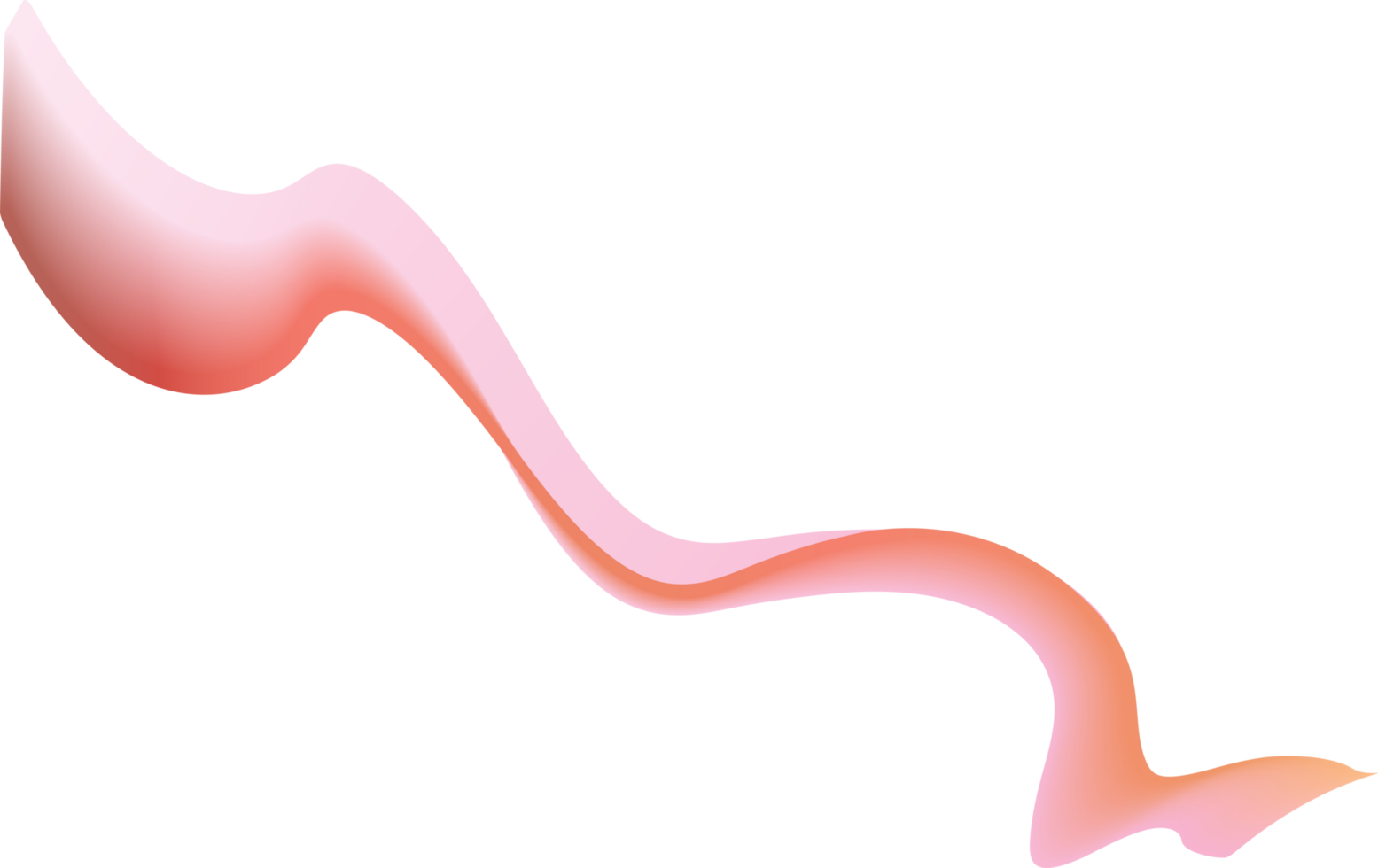 Abstract Moving Line Wave element png