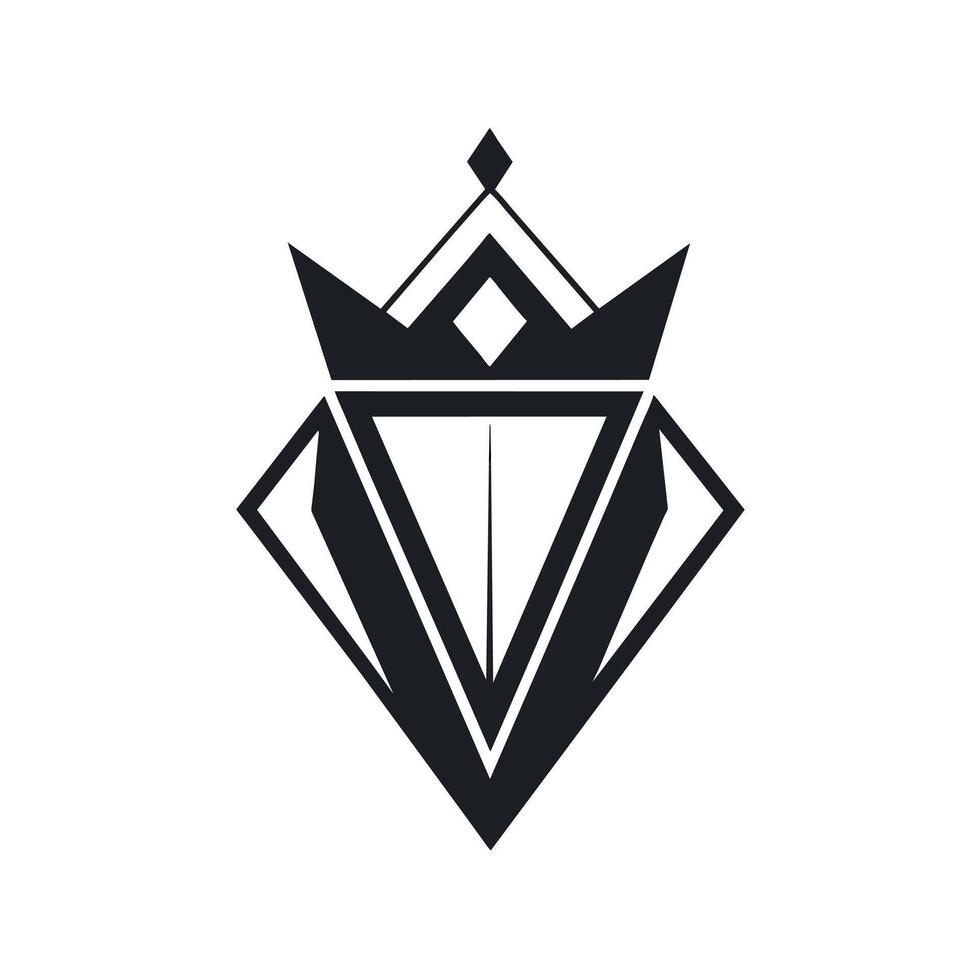 Crown logo illustration vector