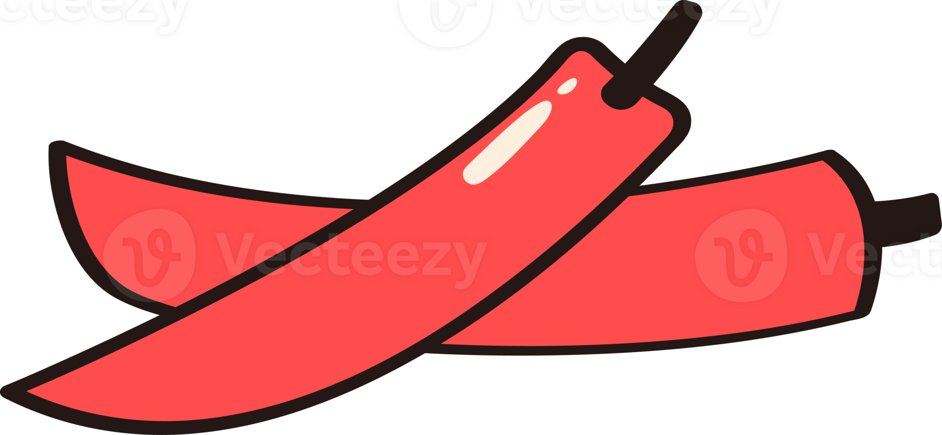 two red chili png