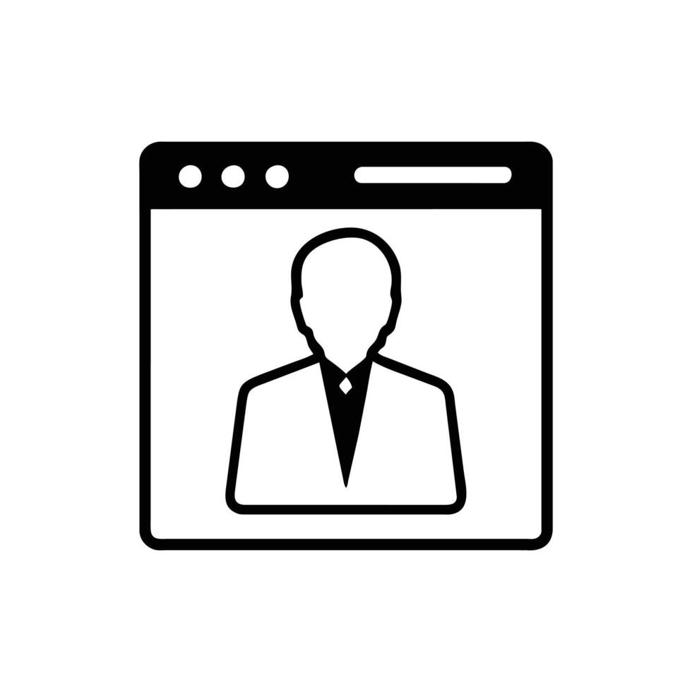 id card icons. vector