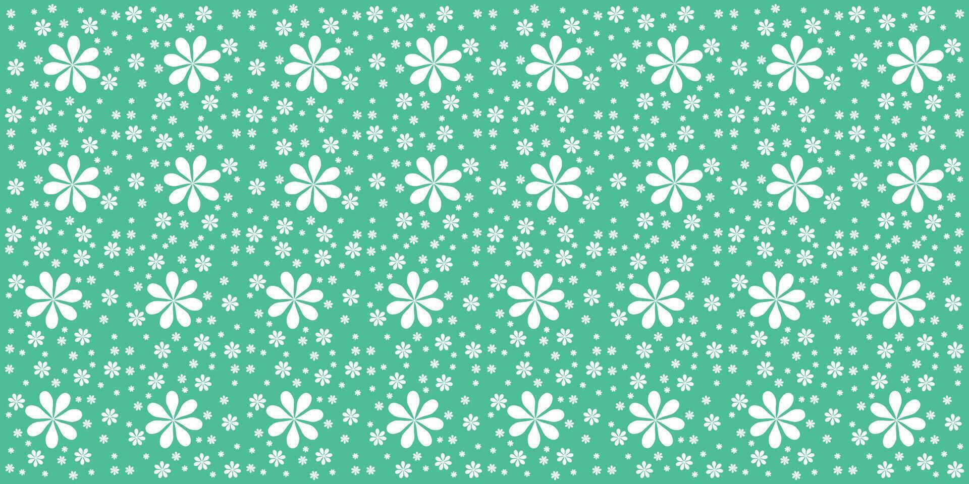 flower pattern design seamless drawing vector