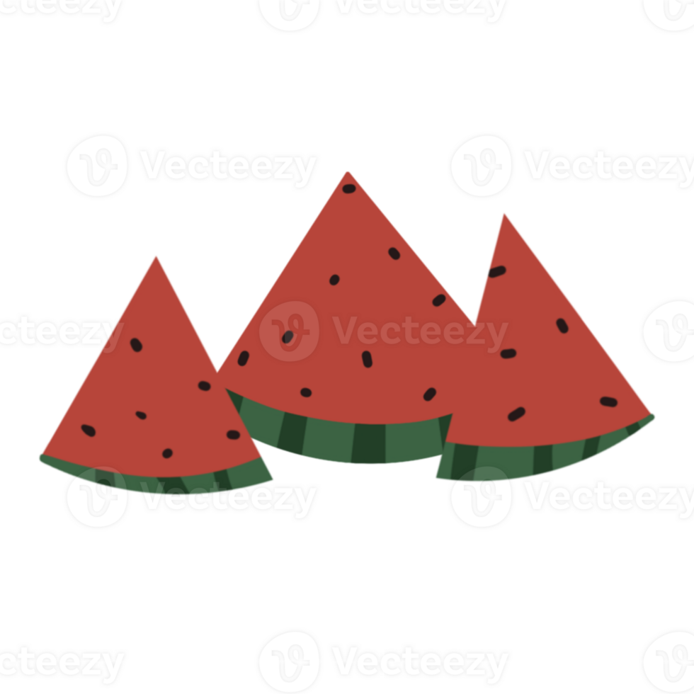 Slice of watermelon png