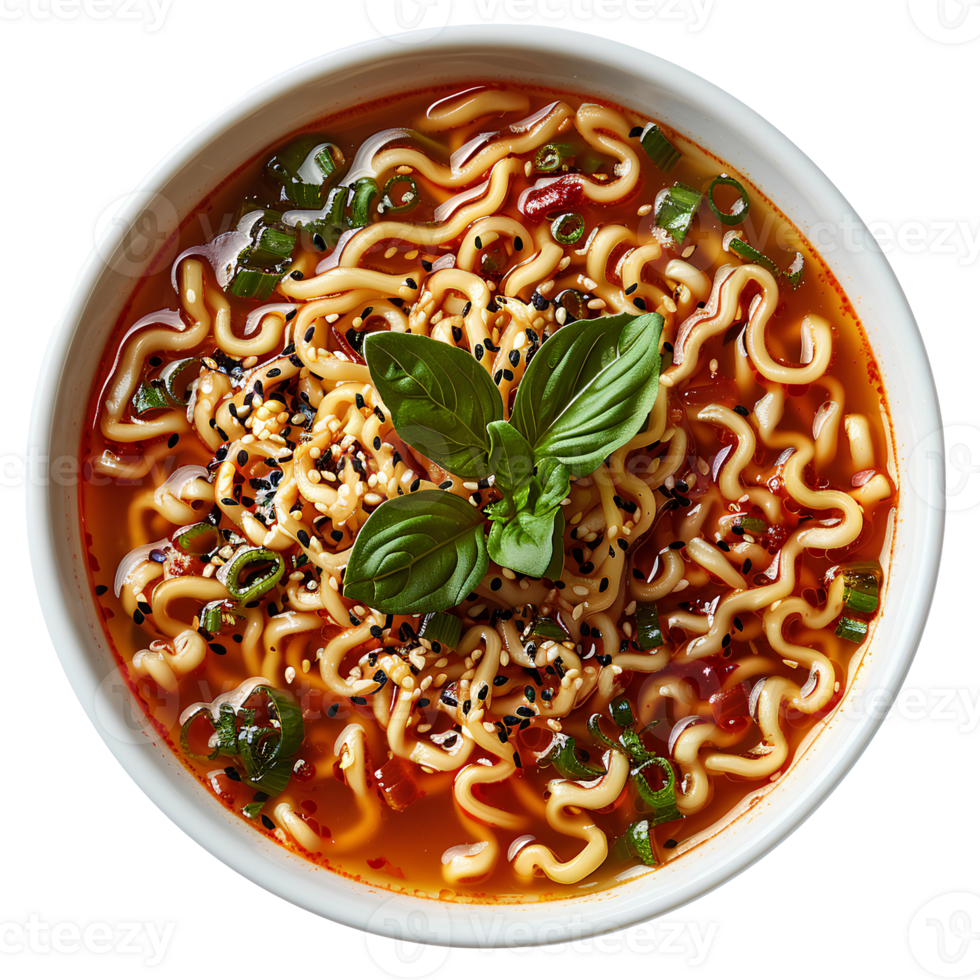 spaghetti with sauce isolated. Pasta with sauce isolated. Noodles in bowl isolated png