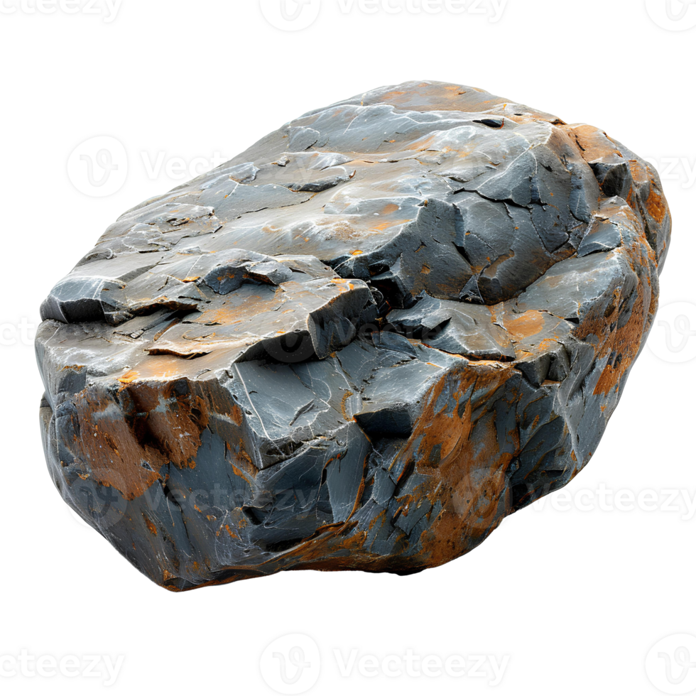 Rock. Stone isolated. Grey rock top view png