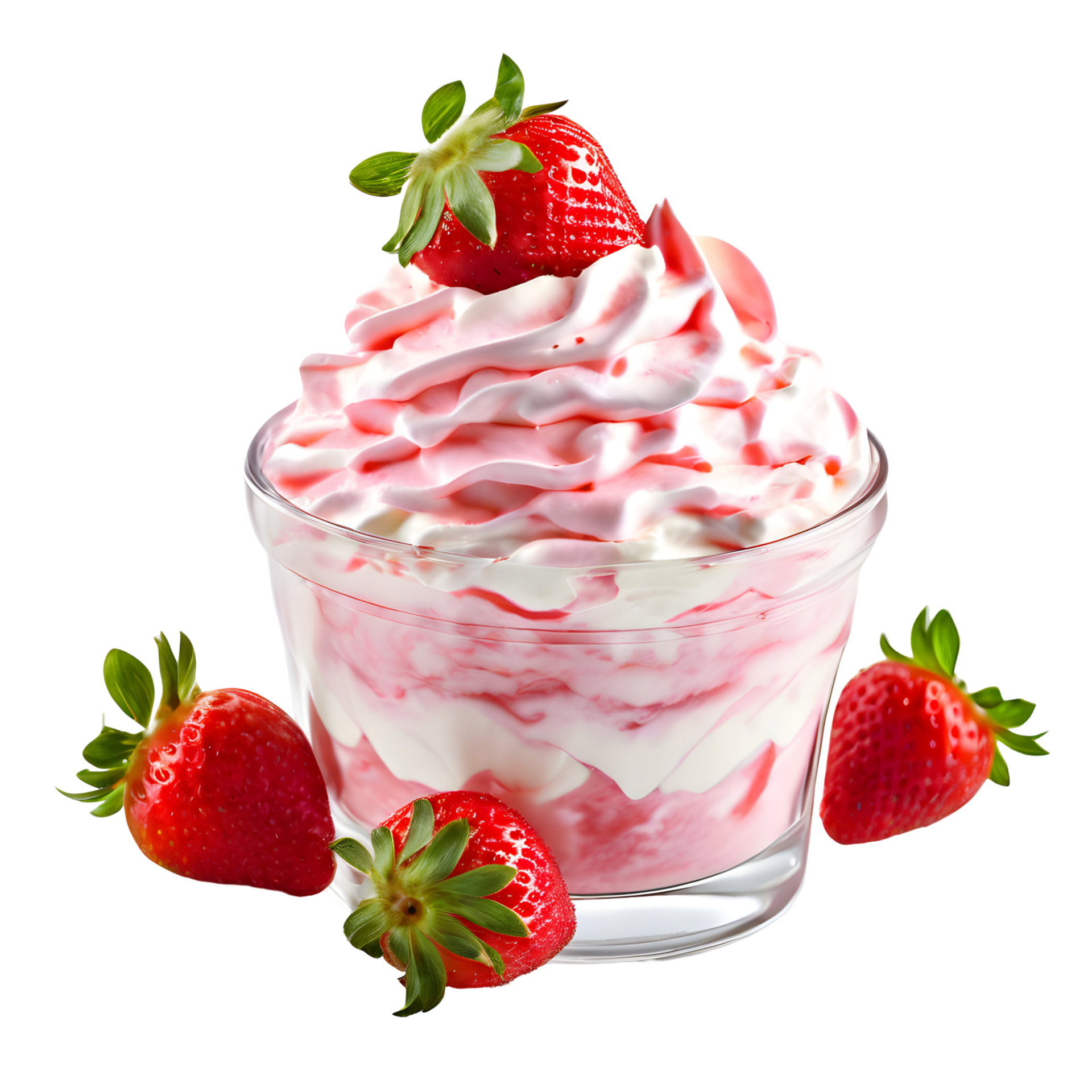 Strawberry Whipped Cream Isolated On Transparent Background Cut Out strawberry-whipped-cream-isolated-on-transparent-background-cut-out