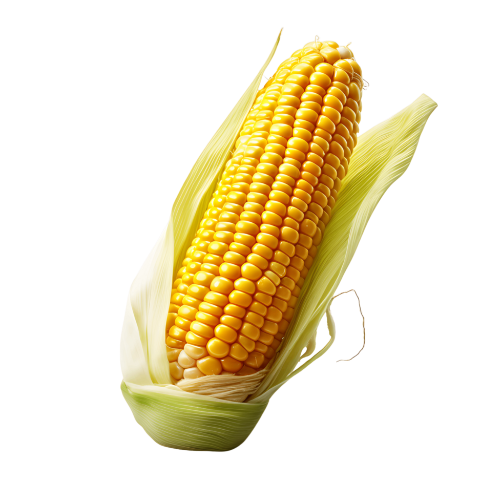 Whole Corn on Transparent Background png