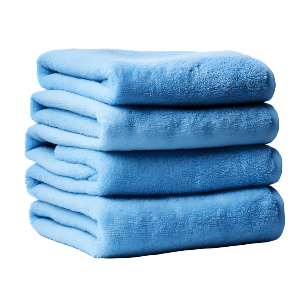 Ocean Breeze Collection Light Blue Towel Stack png