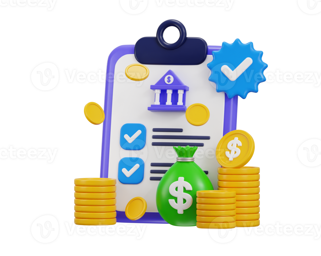 Bank loan agreement or Tax Office Column Building. Public Finance Audit Concept. 3D render icon Illustration. Online banking, bank icon, money ben coin icon png