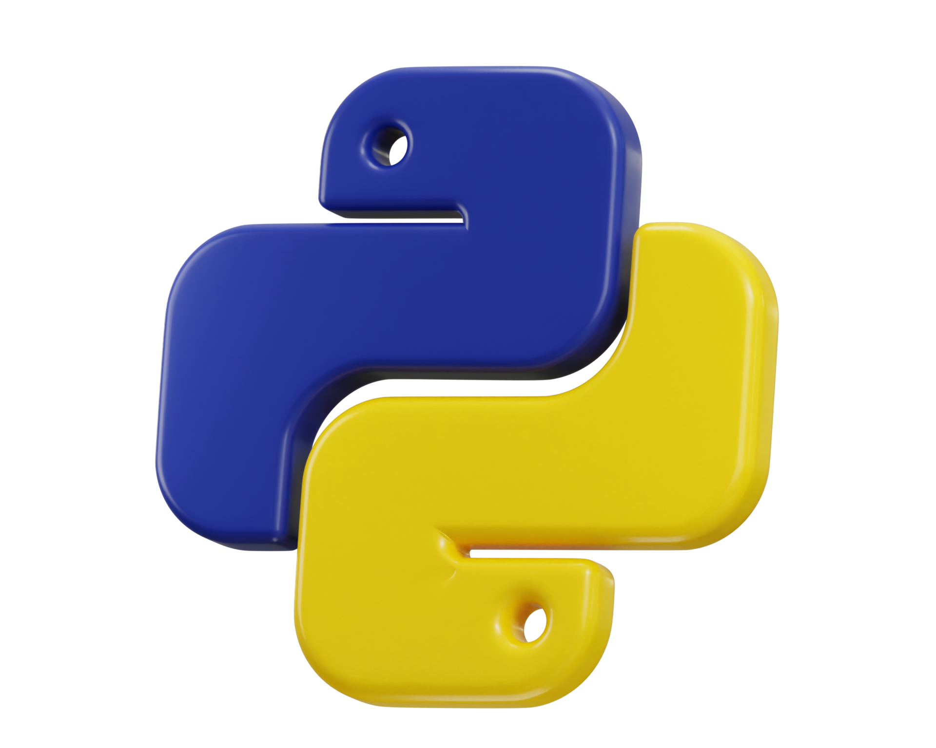 python sign 3d rendering illustration 44764373 PNG