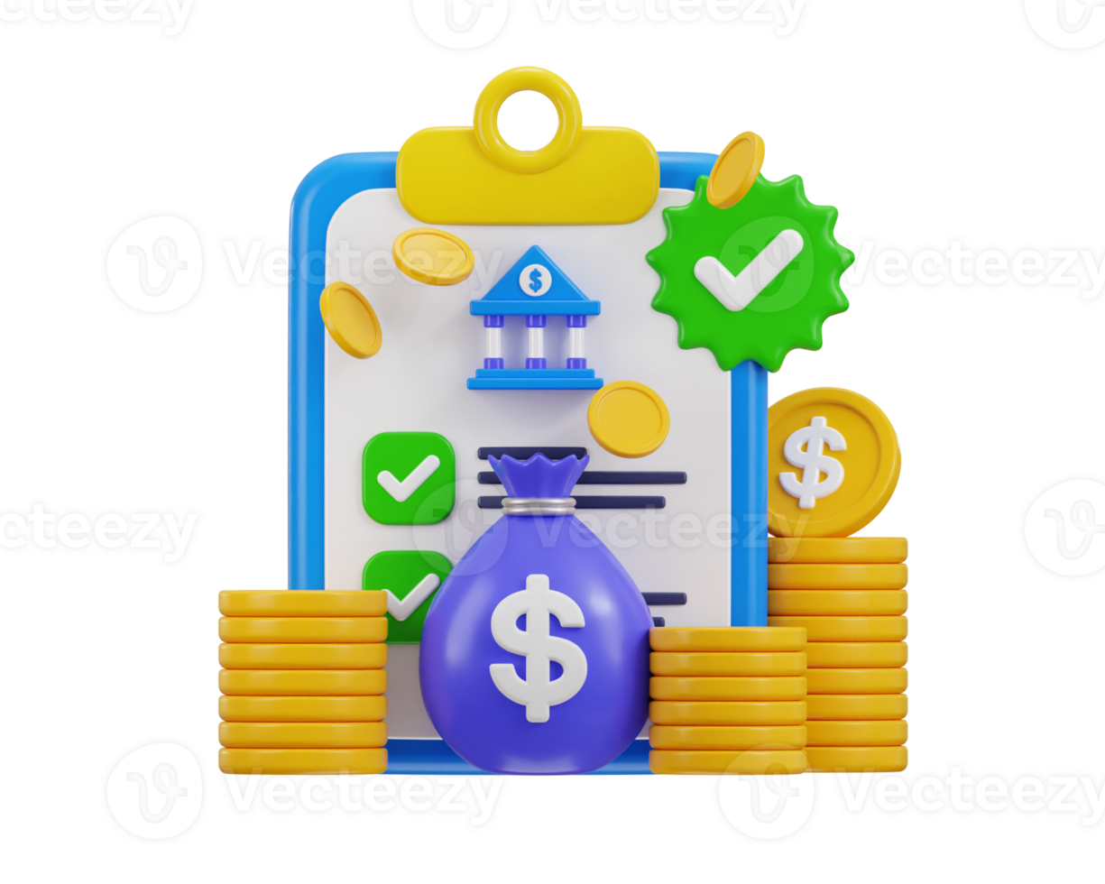 banque prêt accord ou impôt Bureau colonne bâtiment. Publique la finance Audit concept. 3d rendre icône illustration. en ligne bancaire, banque icône, argent ben pièce de monnaie icône png