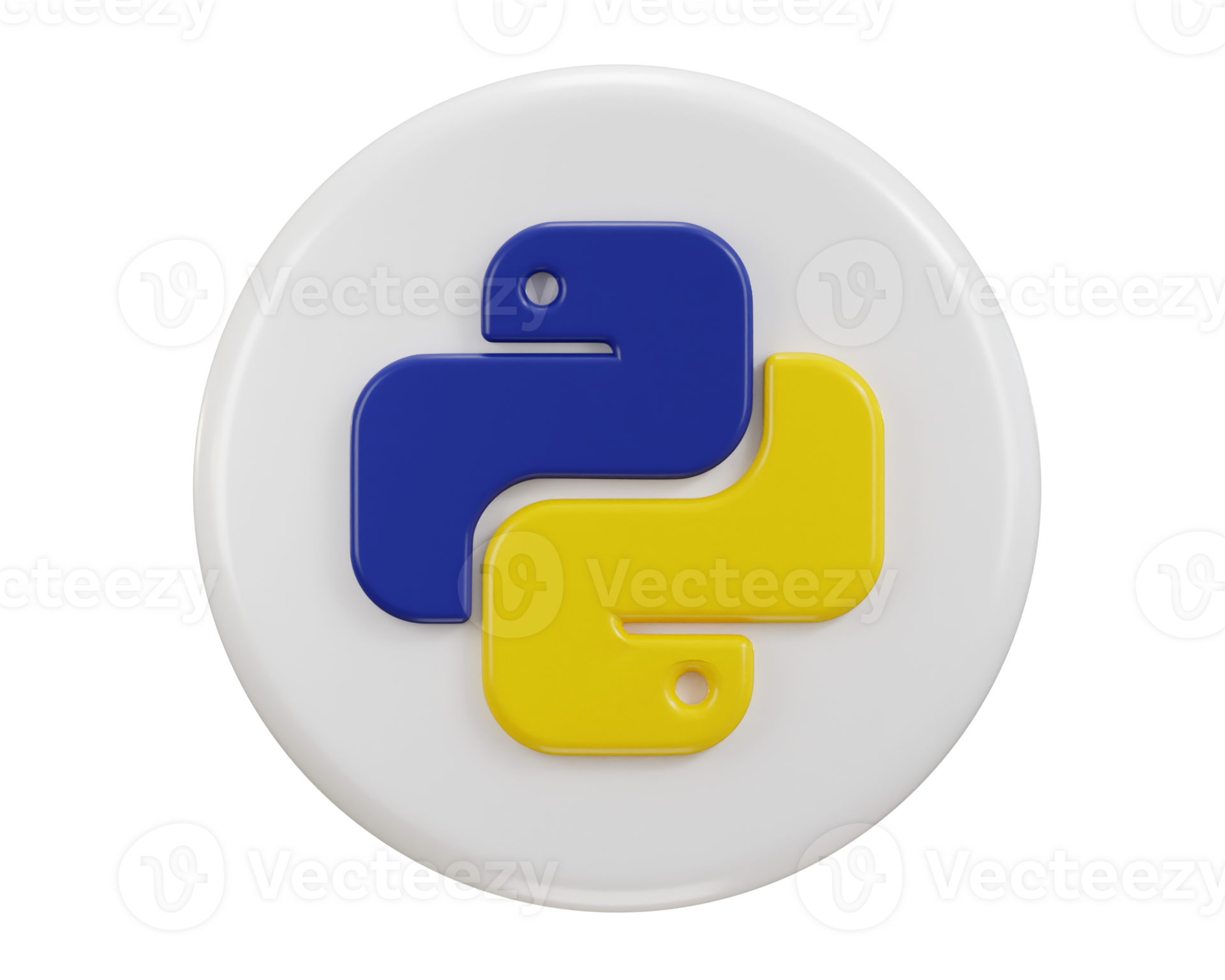 python programing language icon 3d rendering illustration 44764384 PNG