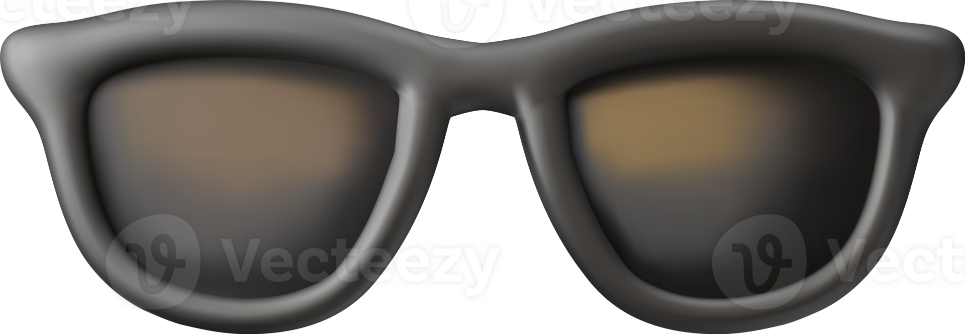 3d Black Sunglasses Icon png