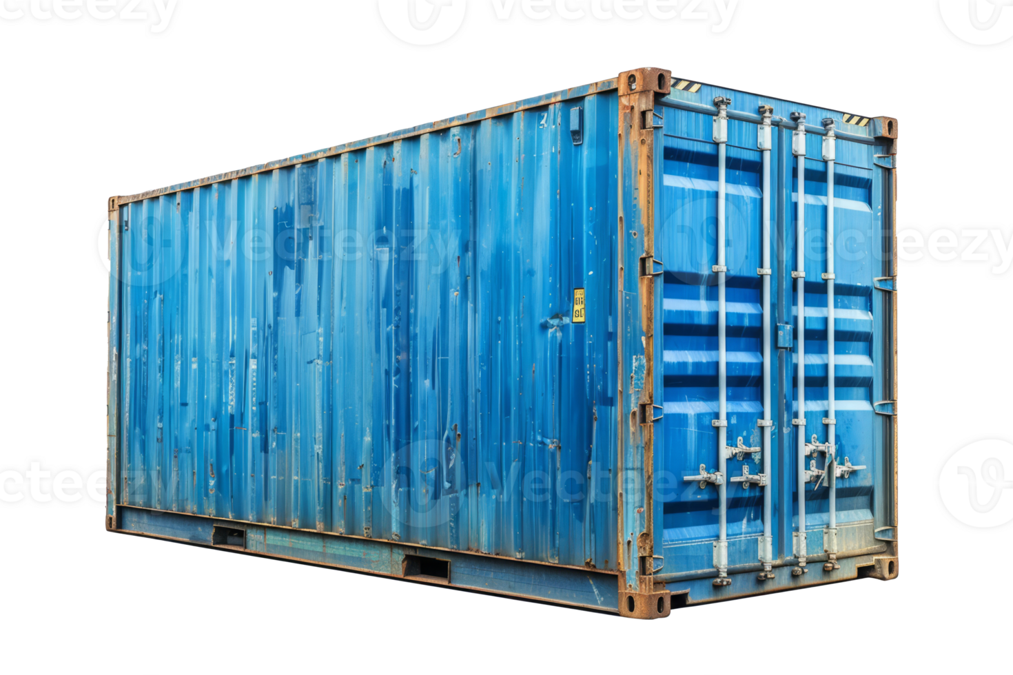 Shipping container isolated png