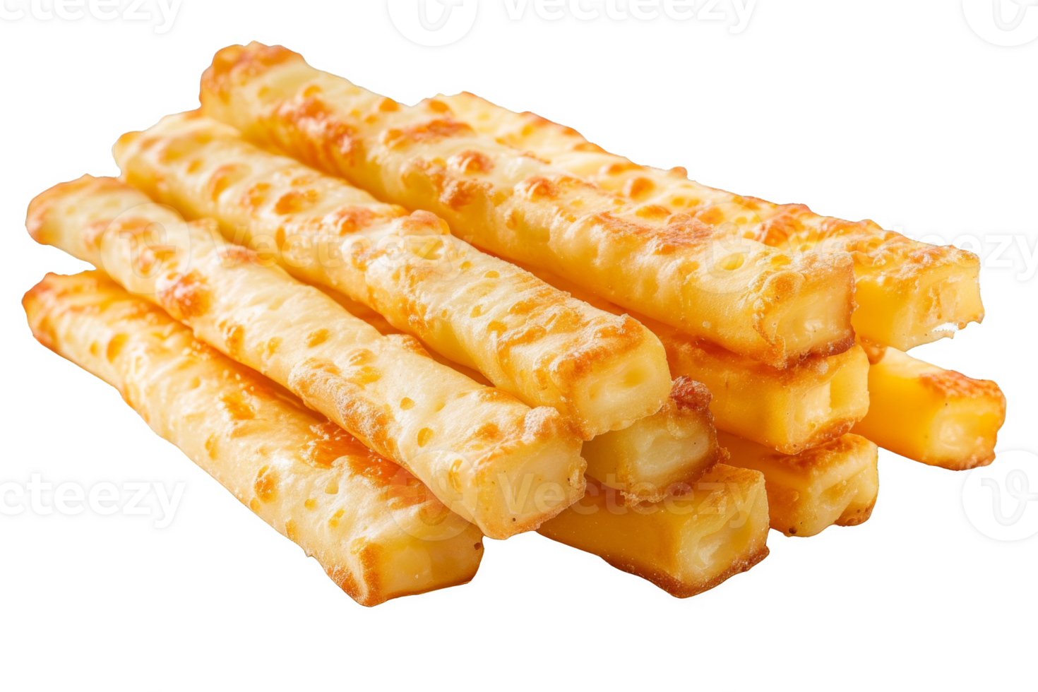Pile of Cheesy Bread Sticks 44765606 PNG