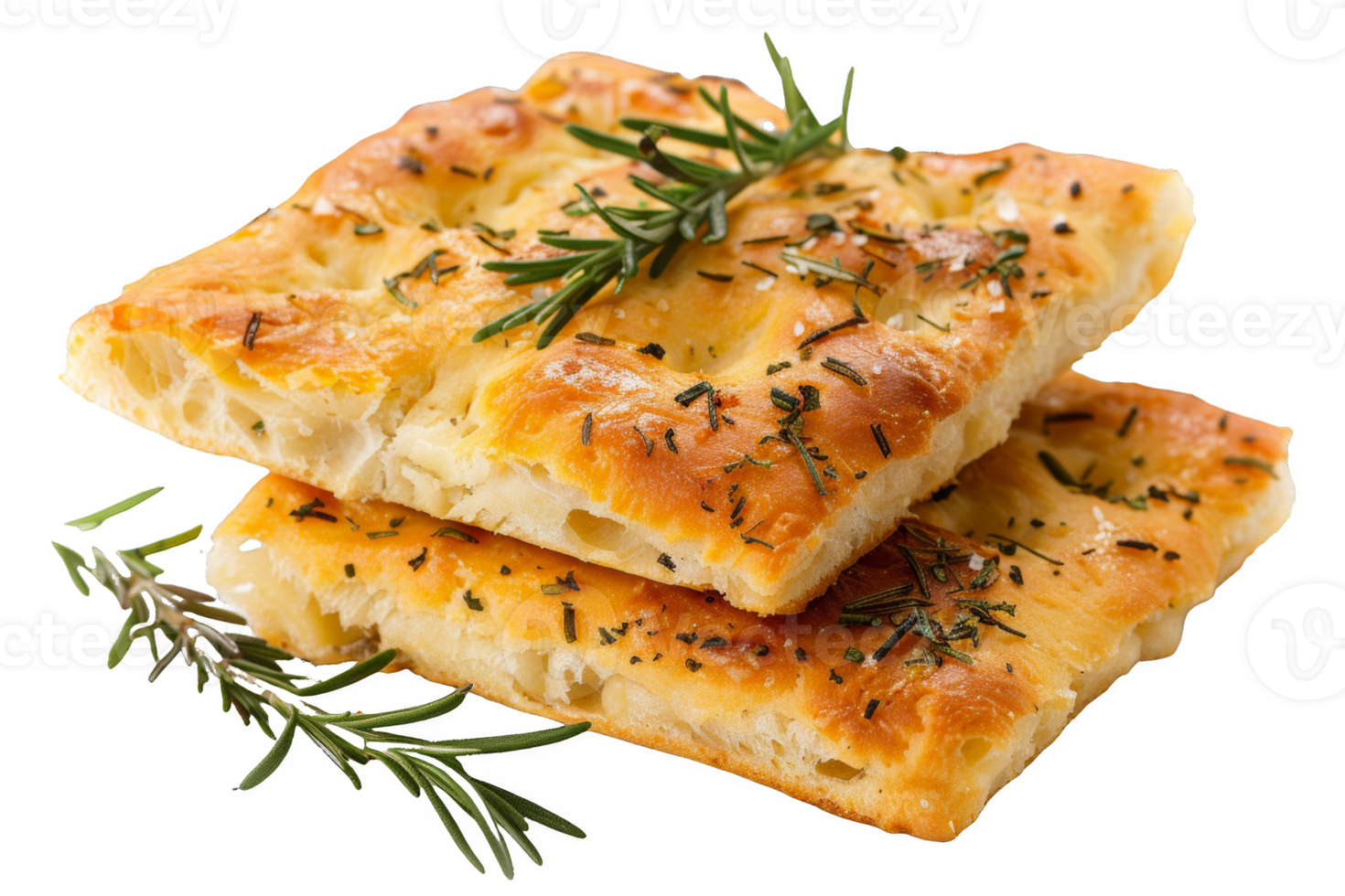 Rosemary Focaccia Stack png