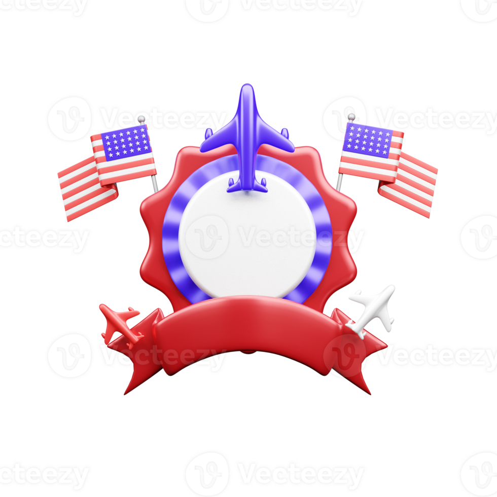 Memorial Day 3d icon png