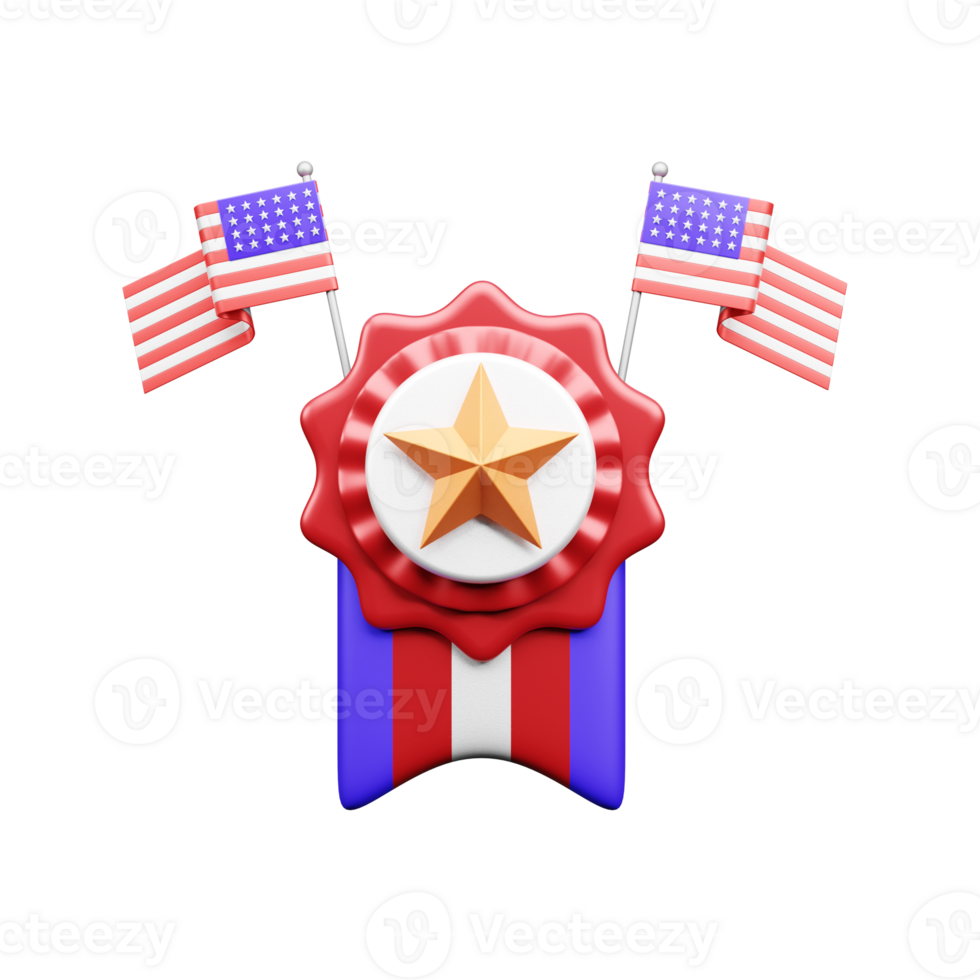 Memorial Day 3d icon png