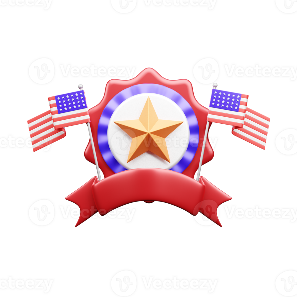 Memorial Day 3d icon png