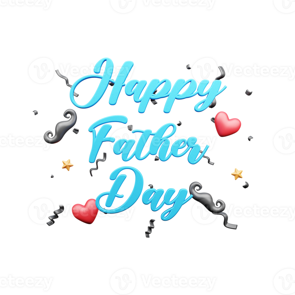 Father day 3d icon png