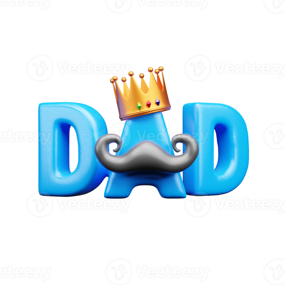 Father day 3d icon png