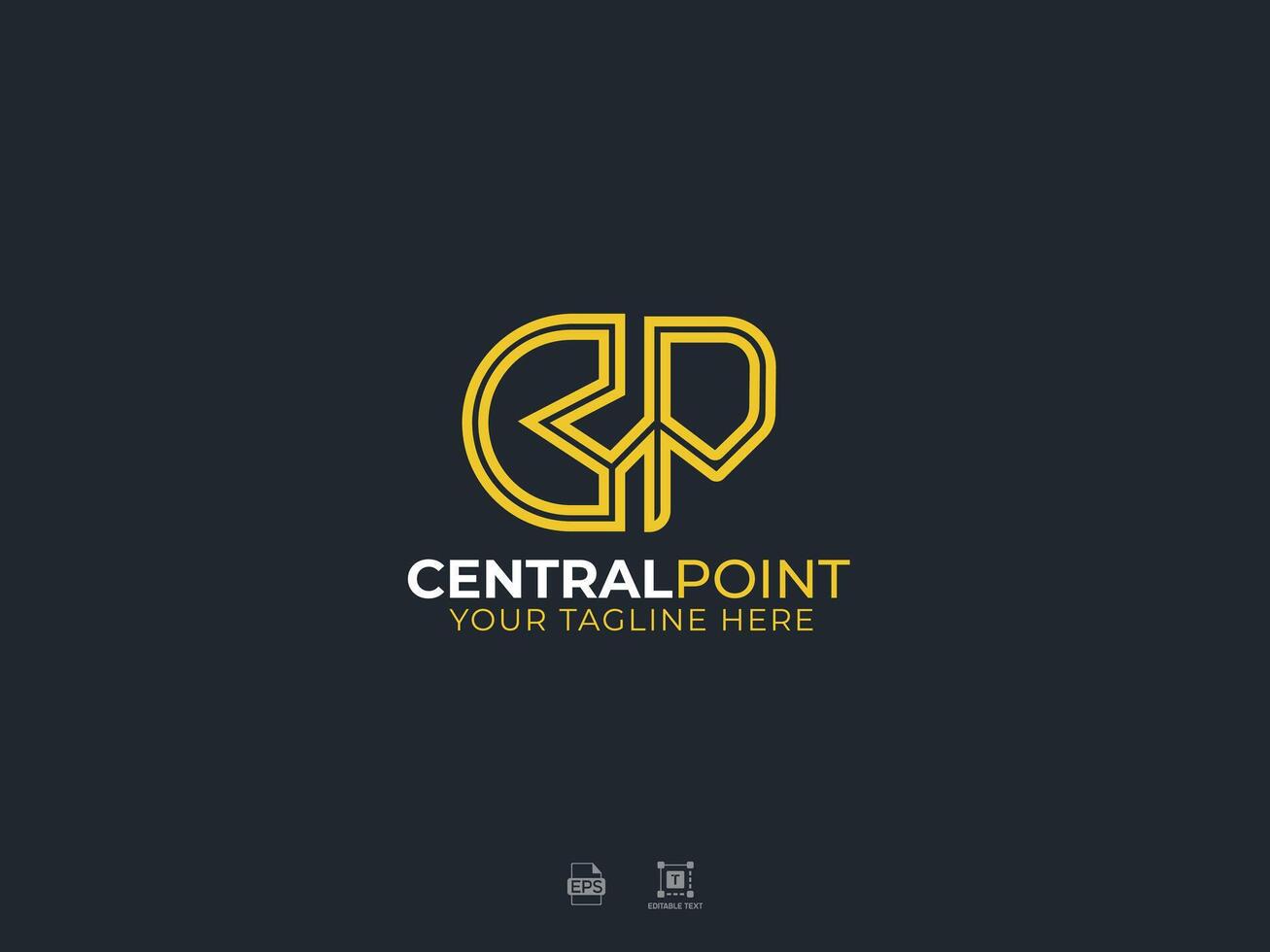 Business Minimal Letter Logo vector