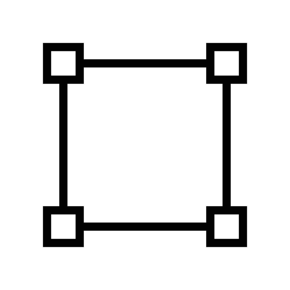 design line icon free symbol vector