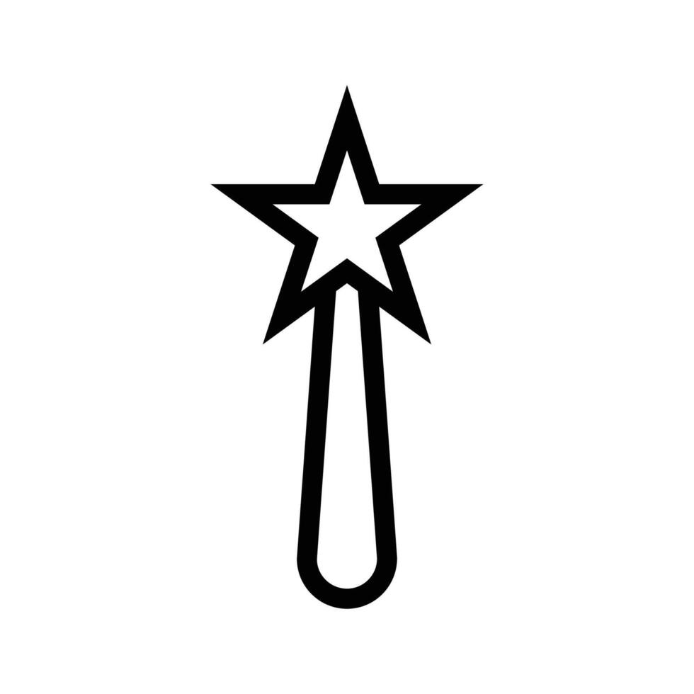 magic line icon free symbol vector