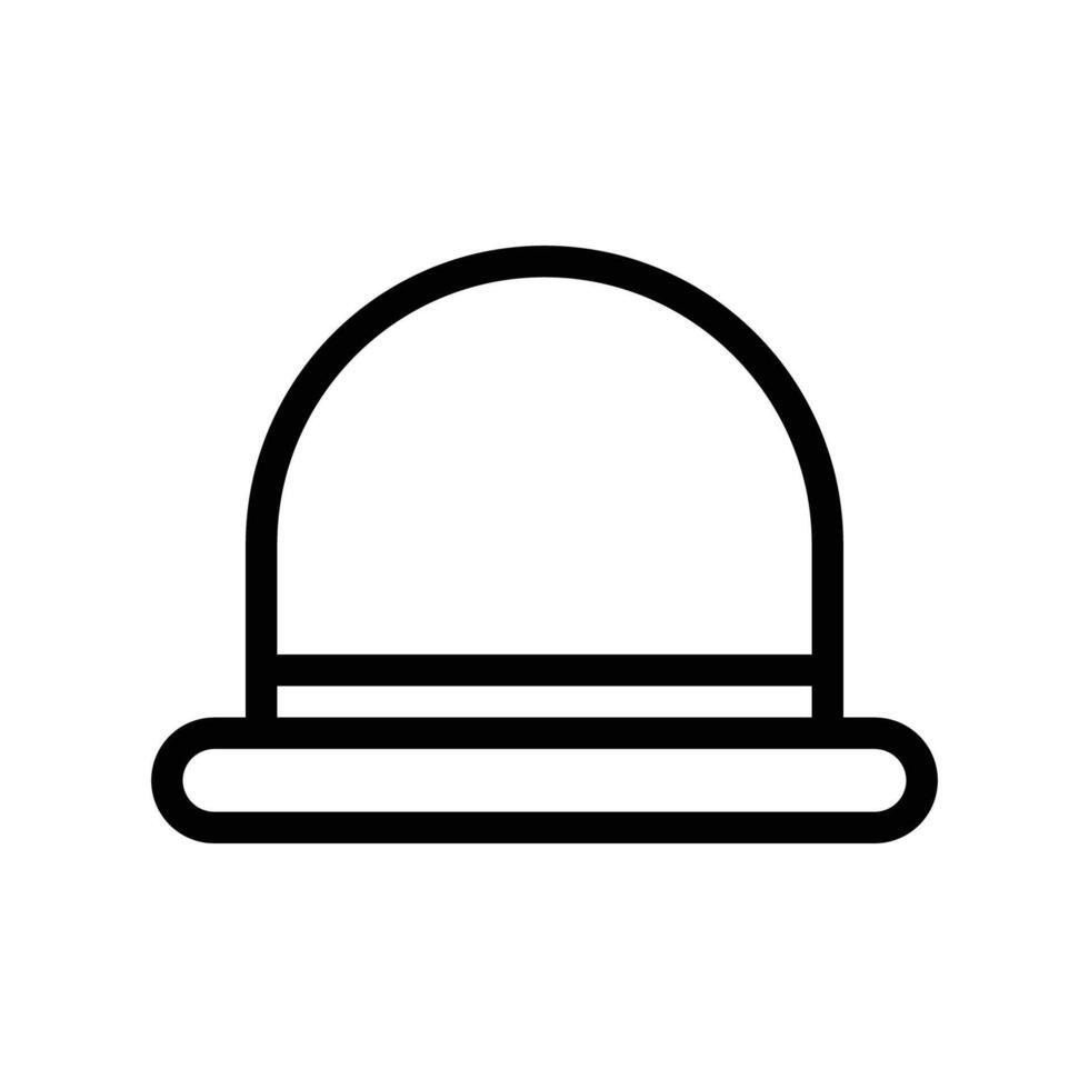 hat line icon free symbol vector